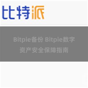 Bitpie备份 Bitpie数字资产安全保障指南