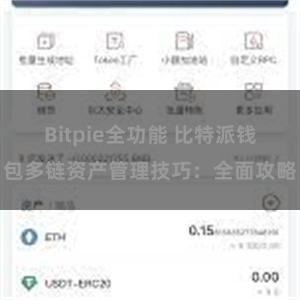 Bitpie全功能 比特派钱包多链资产管理技巧：全面攻略