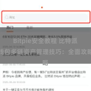 Bitpie安全教程 比特派钱包多链资产管理技巧：全面攻略