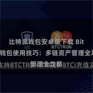 比特派钱包安卓版下载 Bitpie钱包使用技巧：多链资产管理全攻略