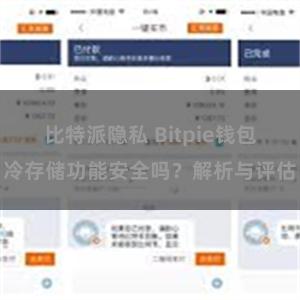 比特派隐私 Bitpie钱包冷存储功能安全吗？解析与评估