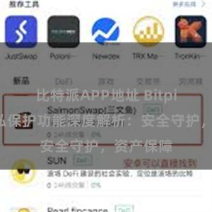 比特派APP地址 Bitpie钱包隐私保护功能深度解析：安全守护，资产保障