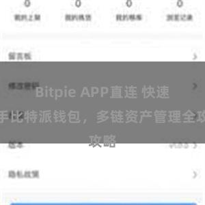 Bitpie APP直连 快速上手比特派钱包，多链资产管理全攻略