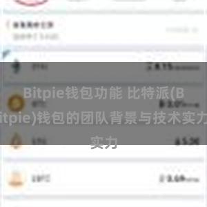 Bitpie钱包功能 比特派(Bitpie)钱包的团队背景与技术实力