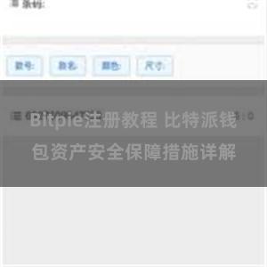 Bitpie注册教程 比特派钱包资产安全保障措施详解